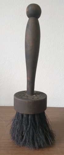 Stove blacking brush - stove, brush.